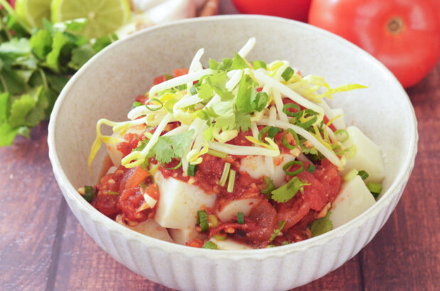 Northern Thai Rice Tofu (Khao Ram Fuen)